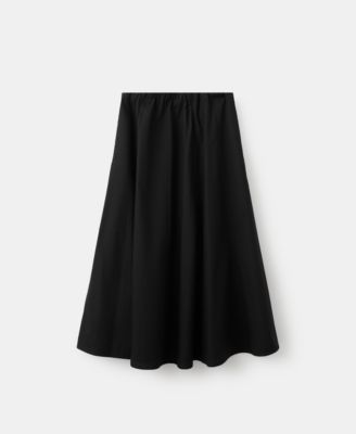 Women's Flared Cotton Skirt