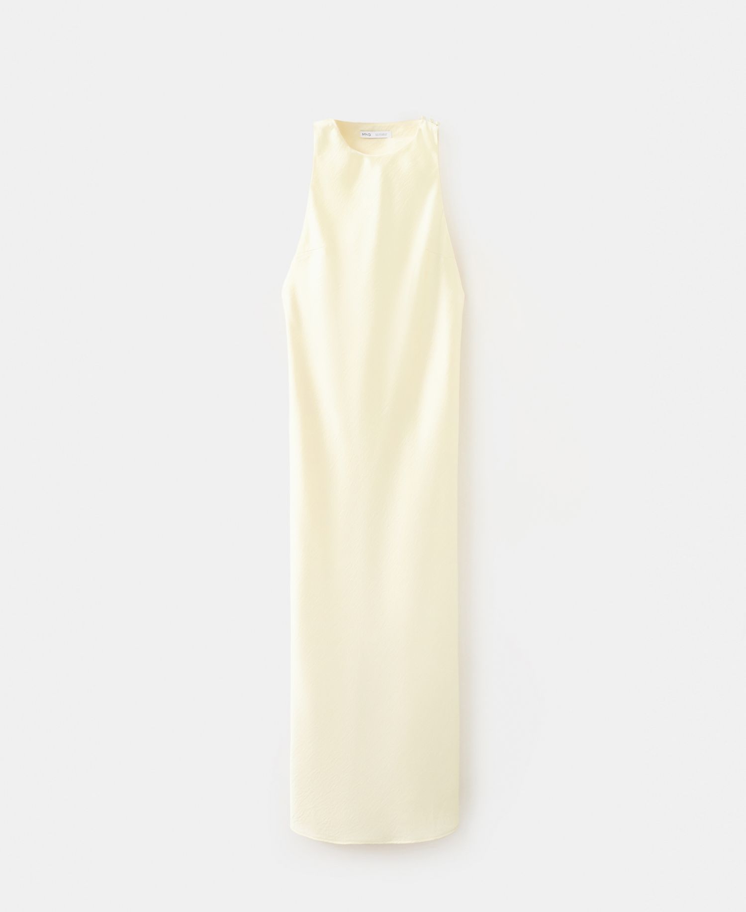 Women's Back Detail Satin Dress