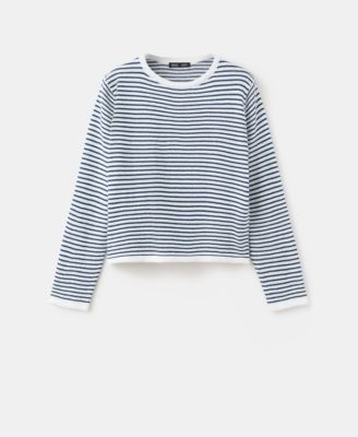 Women's Knit Striped Sweater