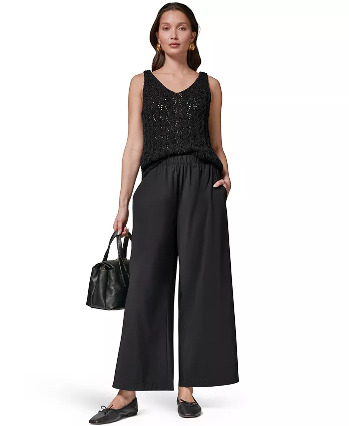 Women's 4-way Stretch Knit Mid Rise Ankle Pants - thumbnail 6
