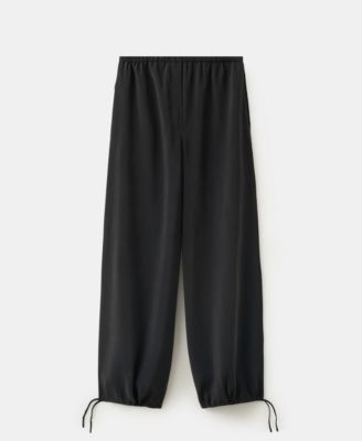 Women's Elastic Waistband Baggy Pants