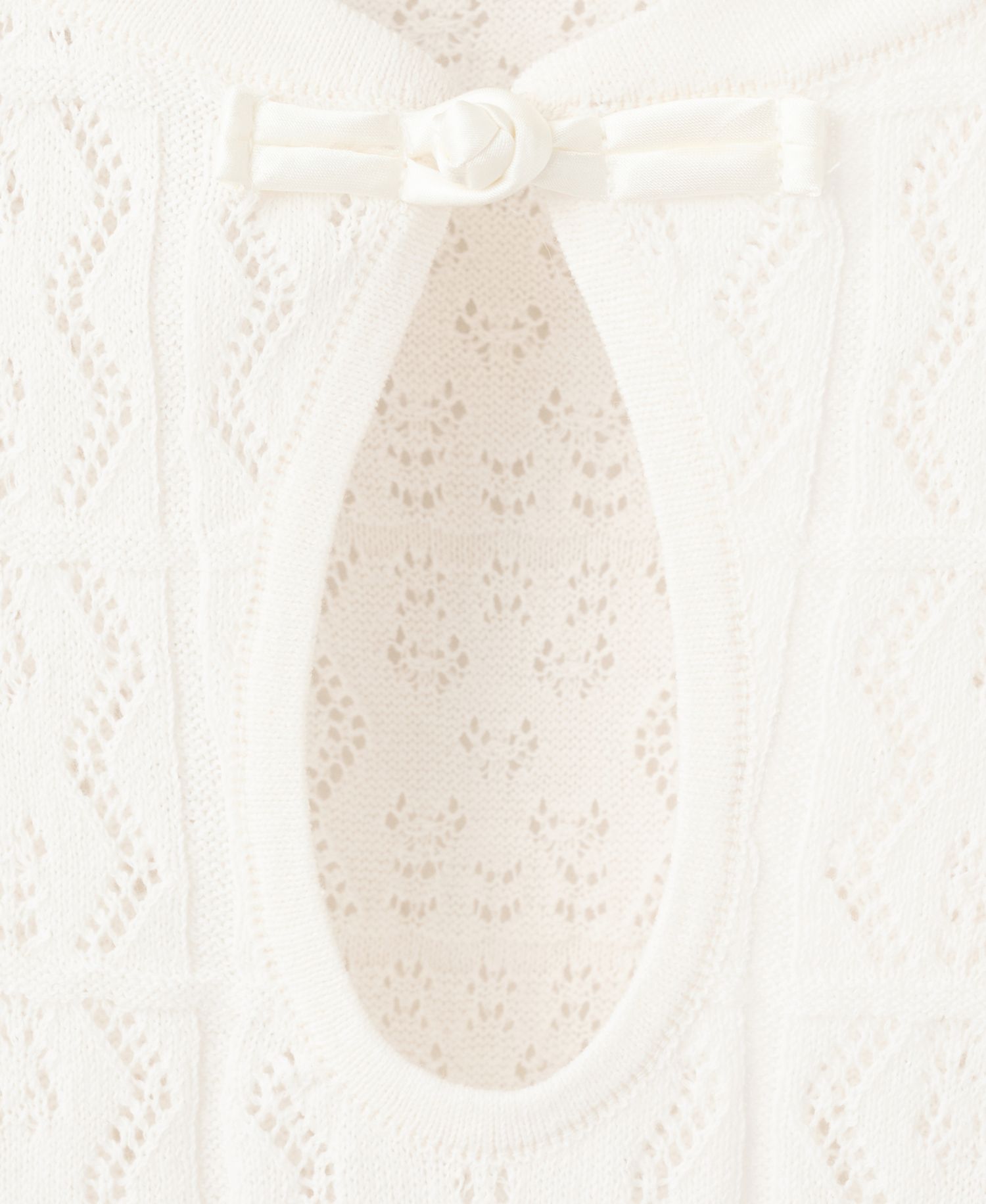 Women's Short Open-Knit Dress