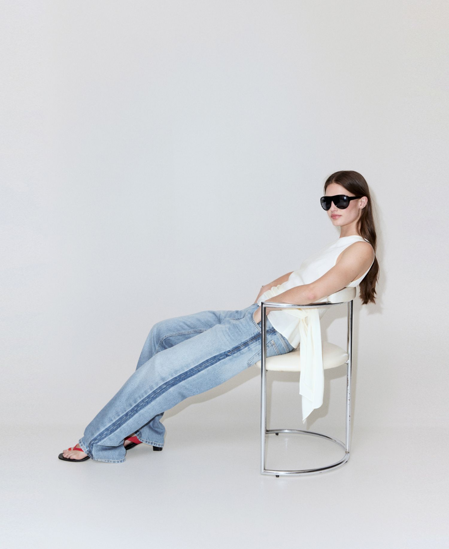 Women's Low-Rise Straight Jeans