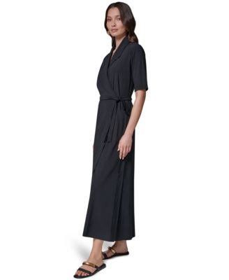 long black dress funeral Hobemty Women Wear to Work Sleeve 2025 Pencil Trinity is 58 and wearing a size Small Black Funeral Dress with Tsonga