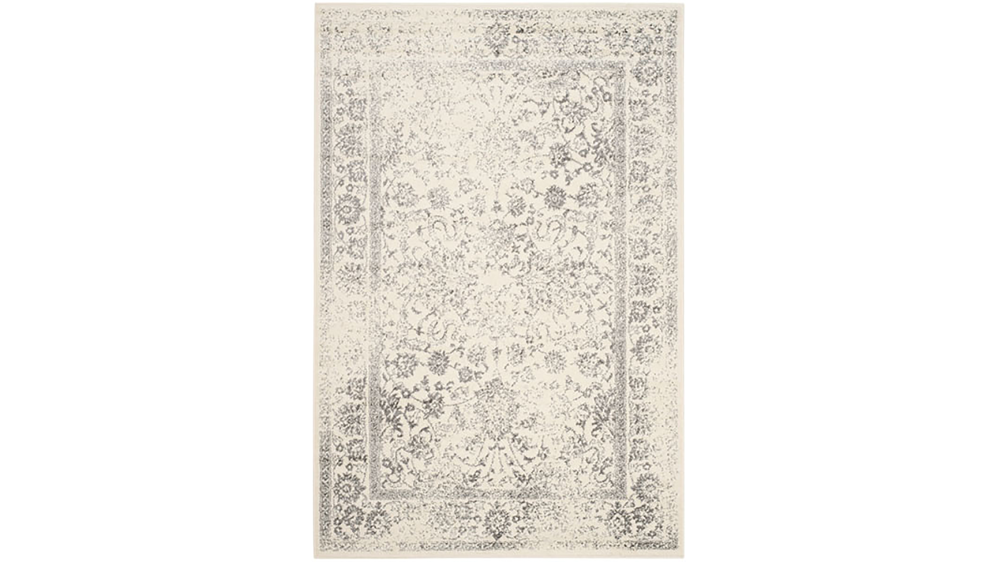 Safavieh Adirondack 109 Ivory and Silver 8' x 10' Area Rug
