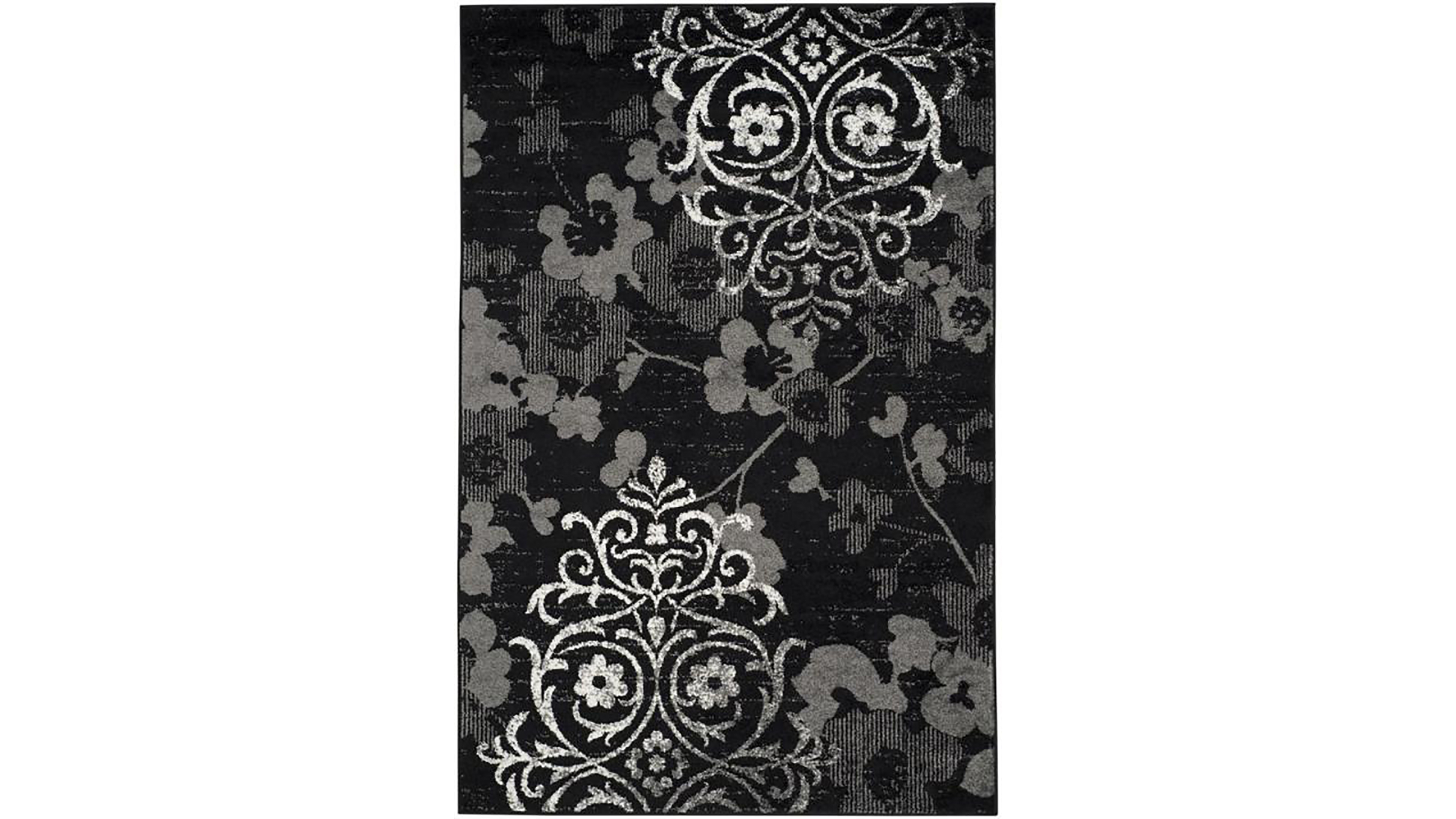 Safavieh Adirondack 114 Black and Silver 8' x 10' Area Rug