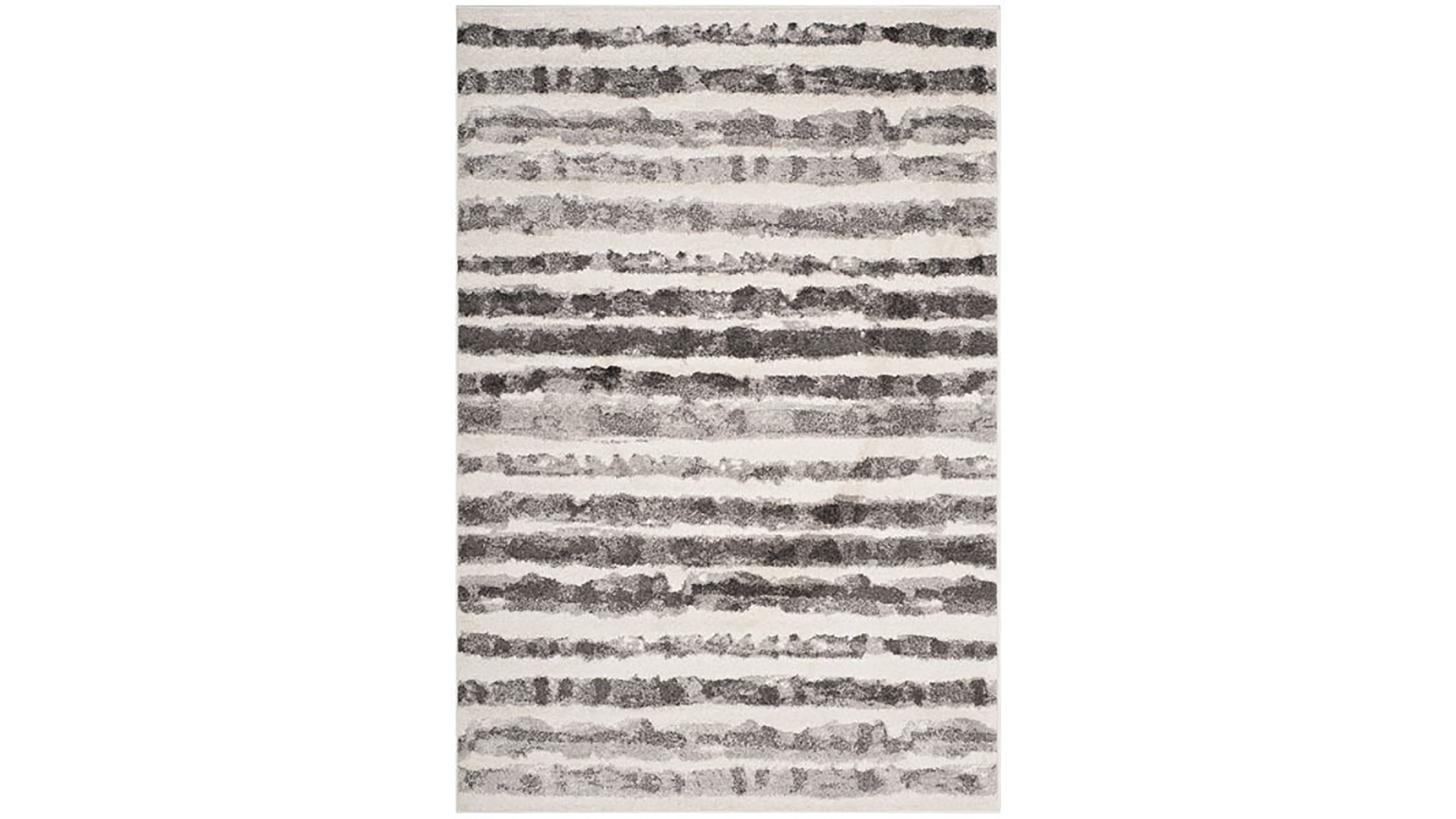 Safavieh Adirondack 126 Ivory and Charcoal 5'1" x 7'6" Area Rug