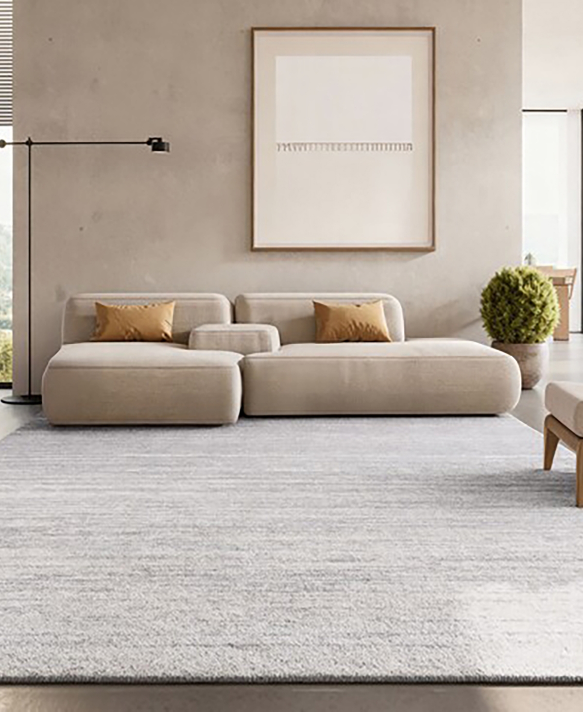 Safavieh Adirondack Light Gray and Gray 8' x 10' Area Rug