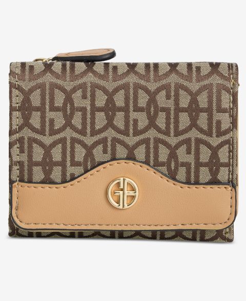 Giani Bernini Jacquard Mini Trifold Wallet