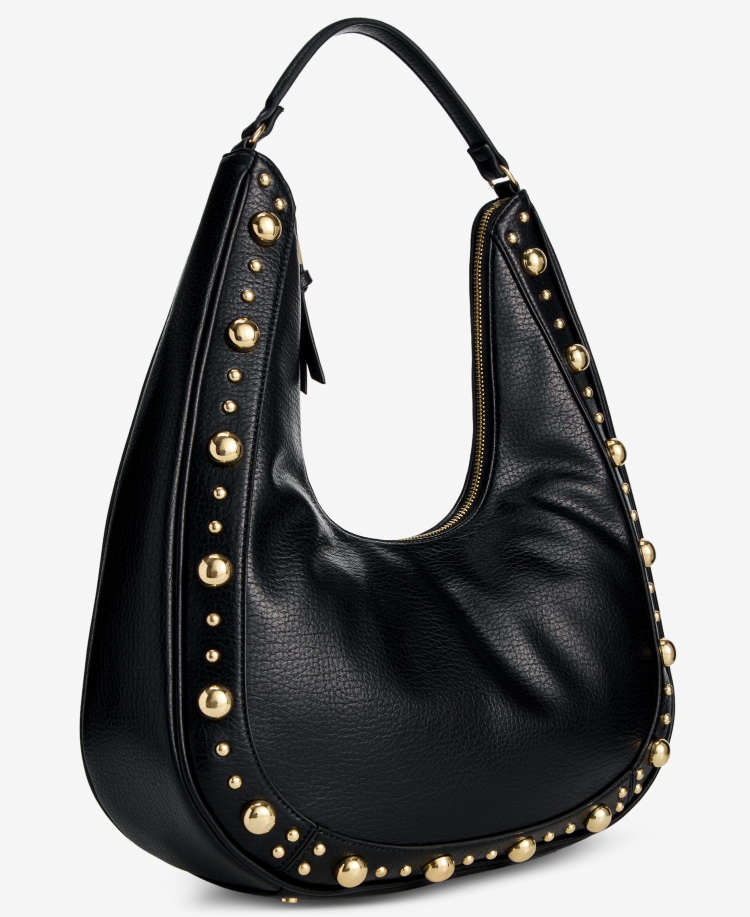Kyel Studded Hobo Bag