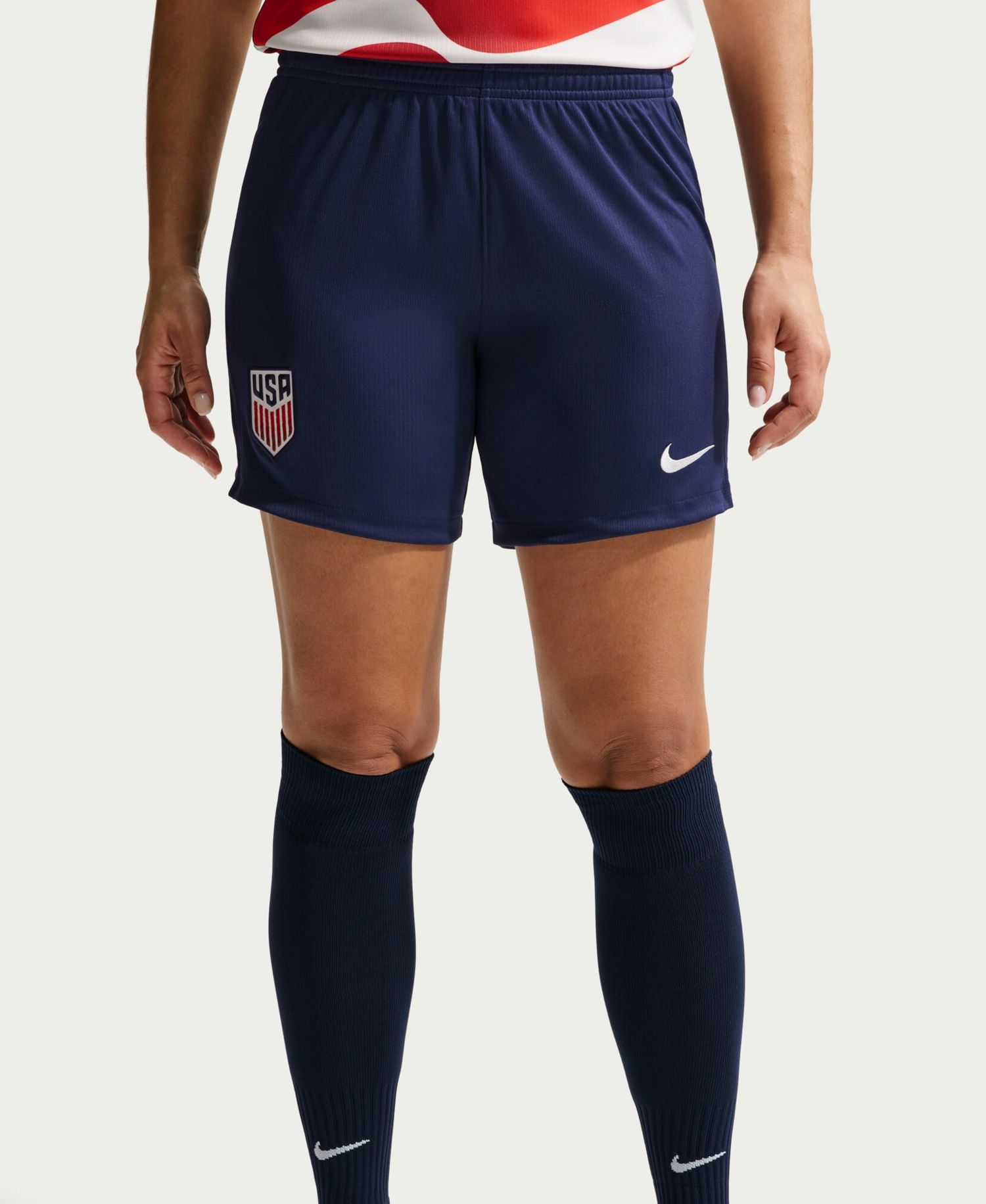 Women's Navy USMNT 2026 Stadium Home Replica Shorts