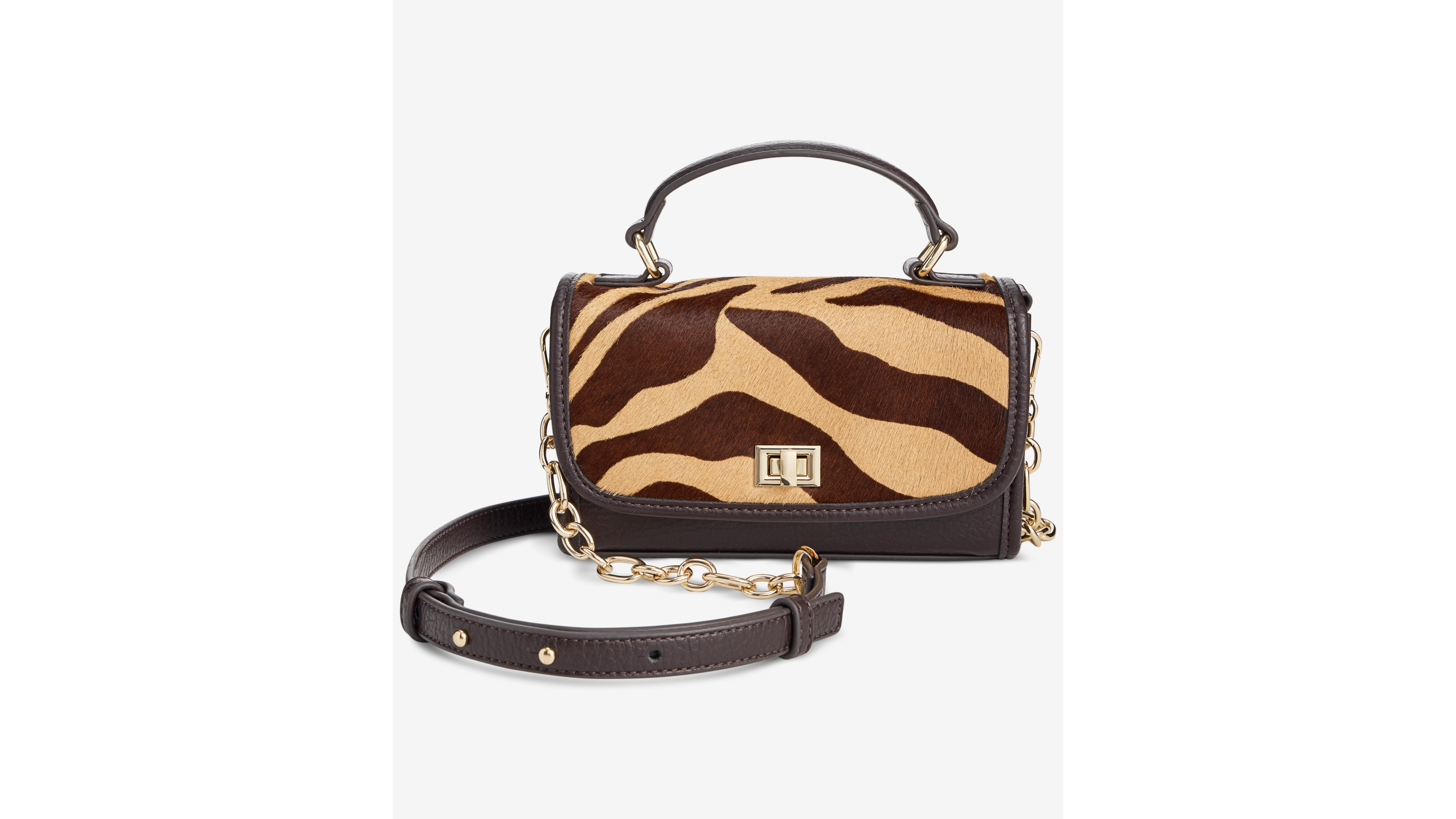 I.n.c. International Concepts Tollann Zebra-Print Crossbody Bag, Macy's Exclusive