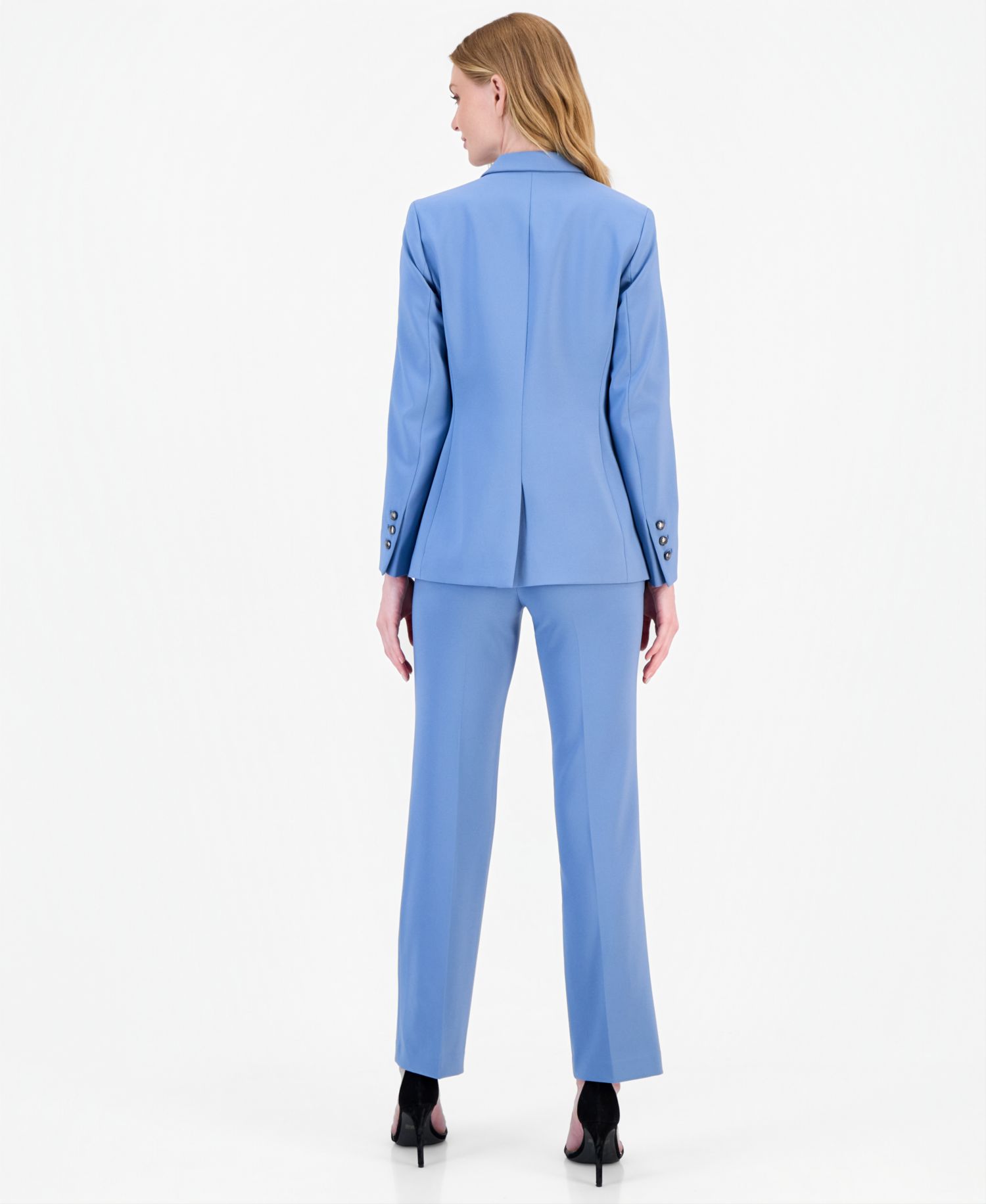Women's Mid-Rise Straight-Leg Pants