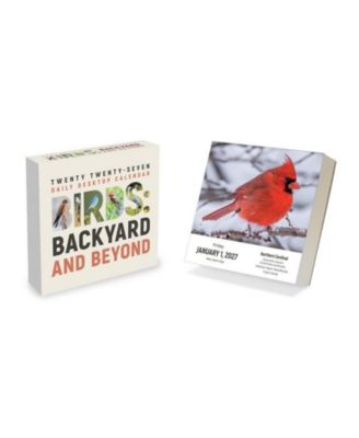 2027 Birds Backyard and Beyond Daily Desktop Calendar