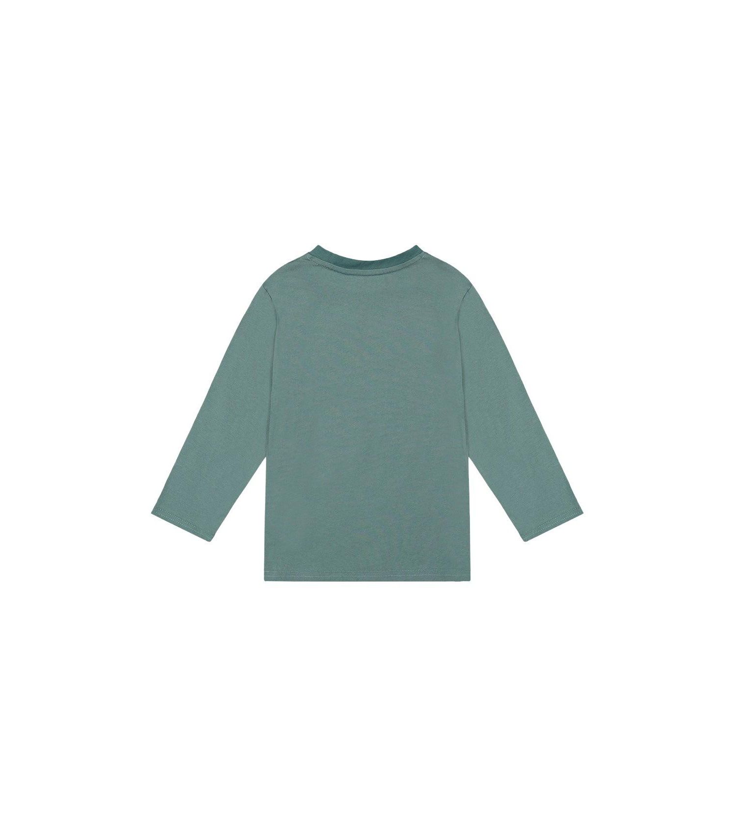 Little Boys 6- 12 Long Sleeve T-Shirt Turquoise