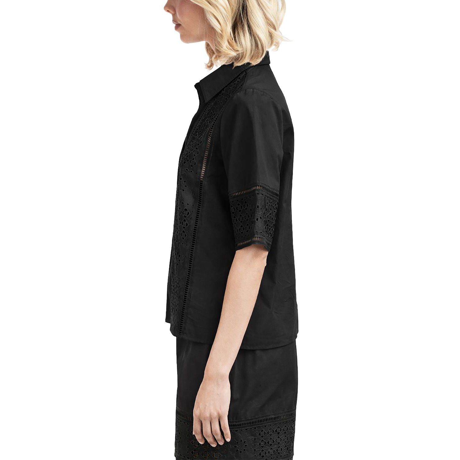 Women's Lace Inset Shirt