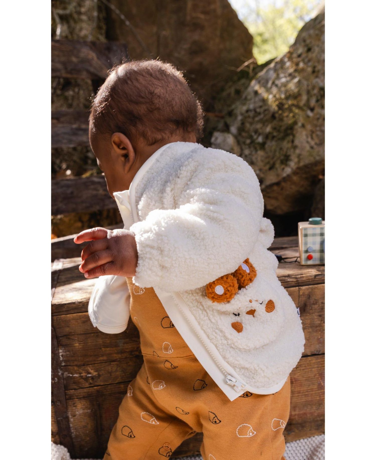 Baby Boy (3M–24M) Sherpa Jacket