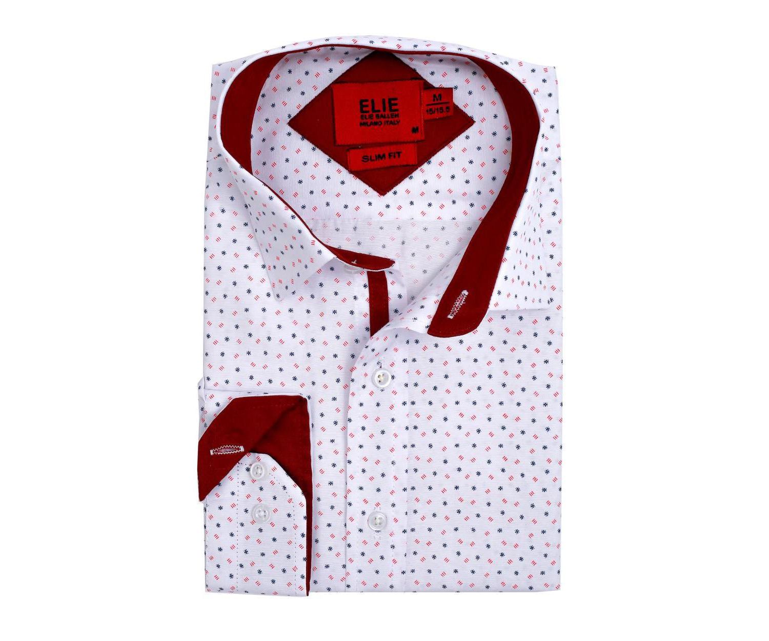 Men's Slim Fit Classic Button-Down Shirt with Sleek Design
