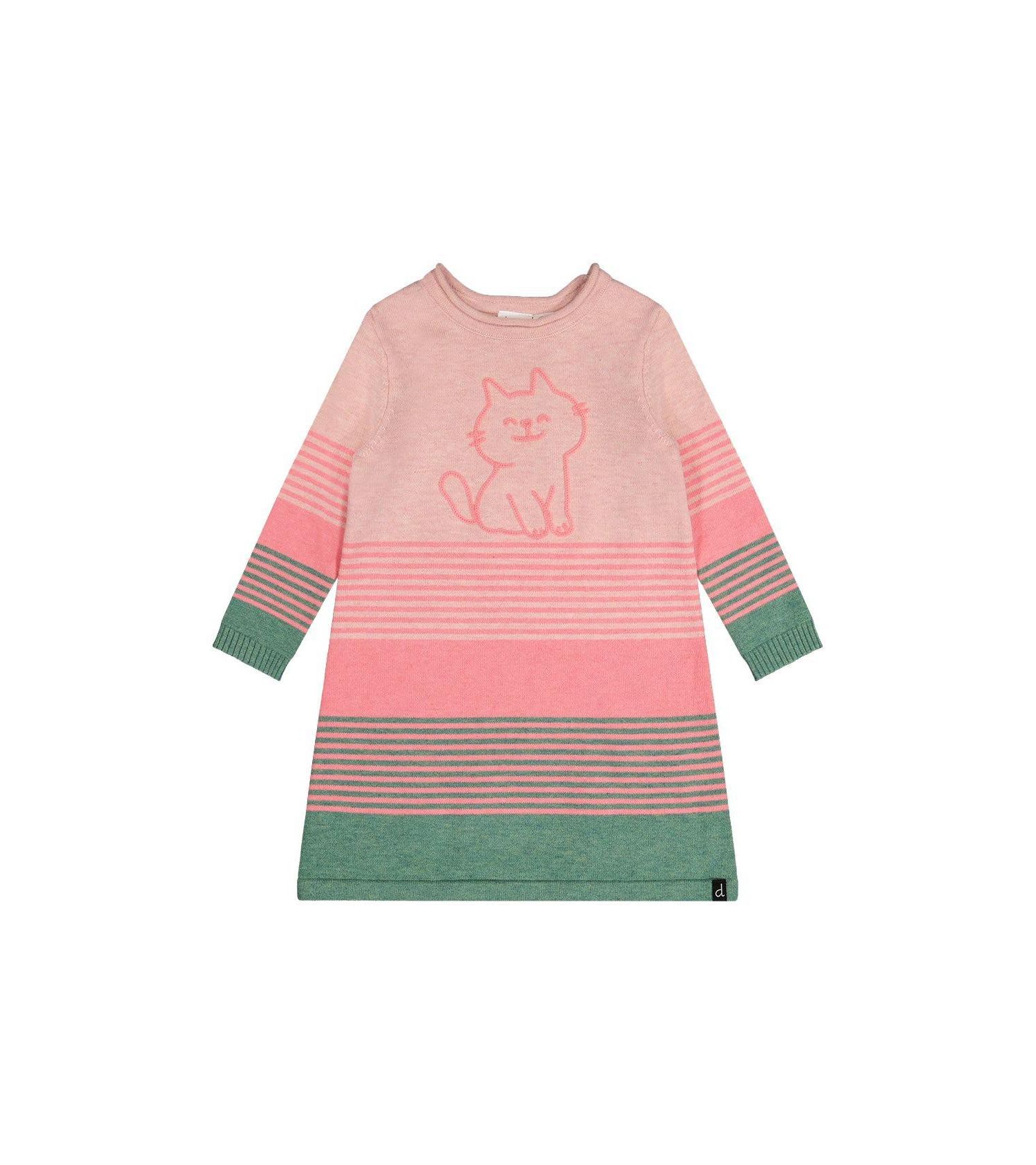 Baby Girls (12M-24M) Knitted Stripe Dress