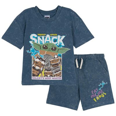 Toddler Boys The Mandalorian Grogu 2T-5T 2-Piece T-Shirt and Shorts Set