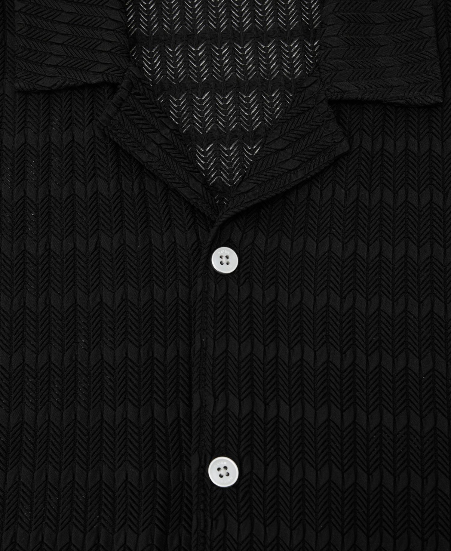 Men's Sid Crochet Cuban Shirt