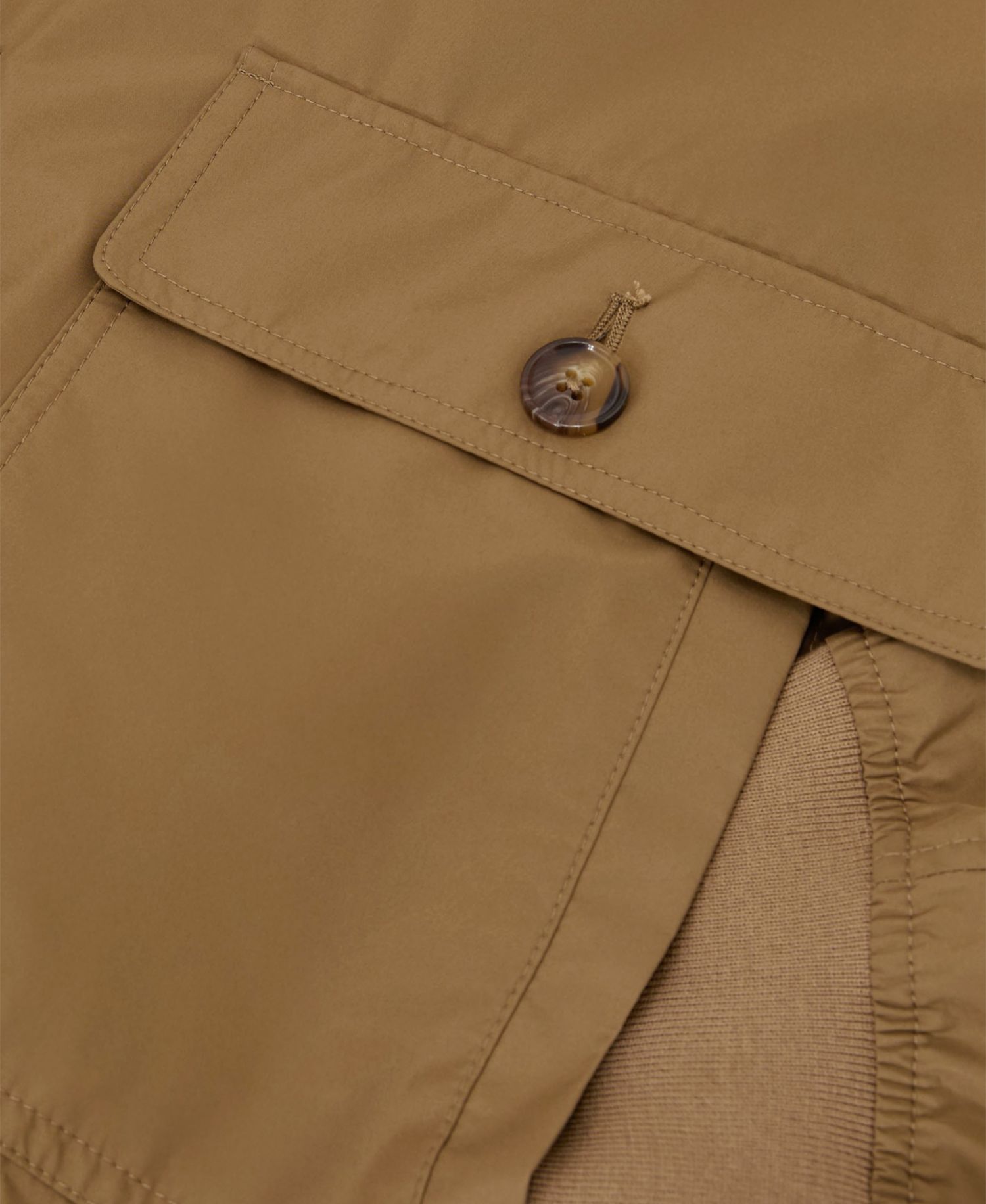 Men's Latent Button Through Technical Shorts Jacket