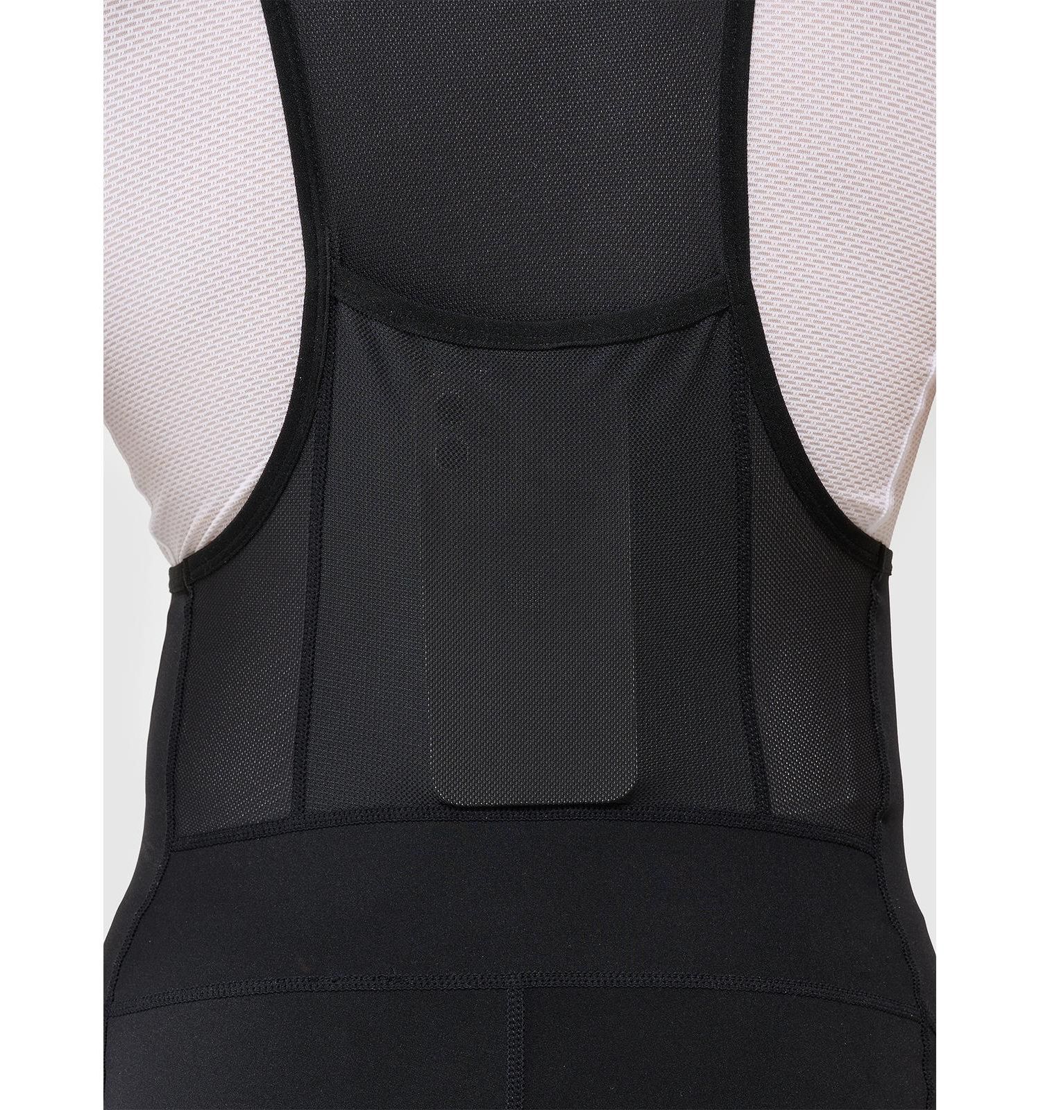Men's Short Cycling Leggings With Gel-Foam Insert And Suspenders