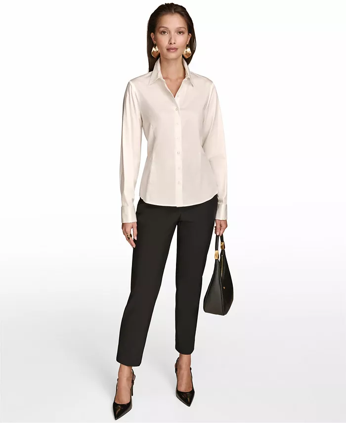 Women's Wrist-Hardware Button-Down Shirt