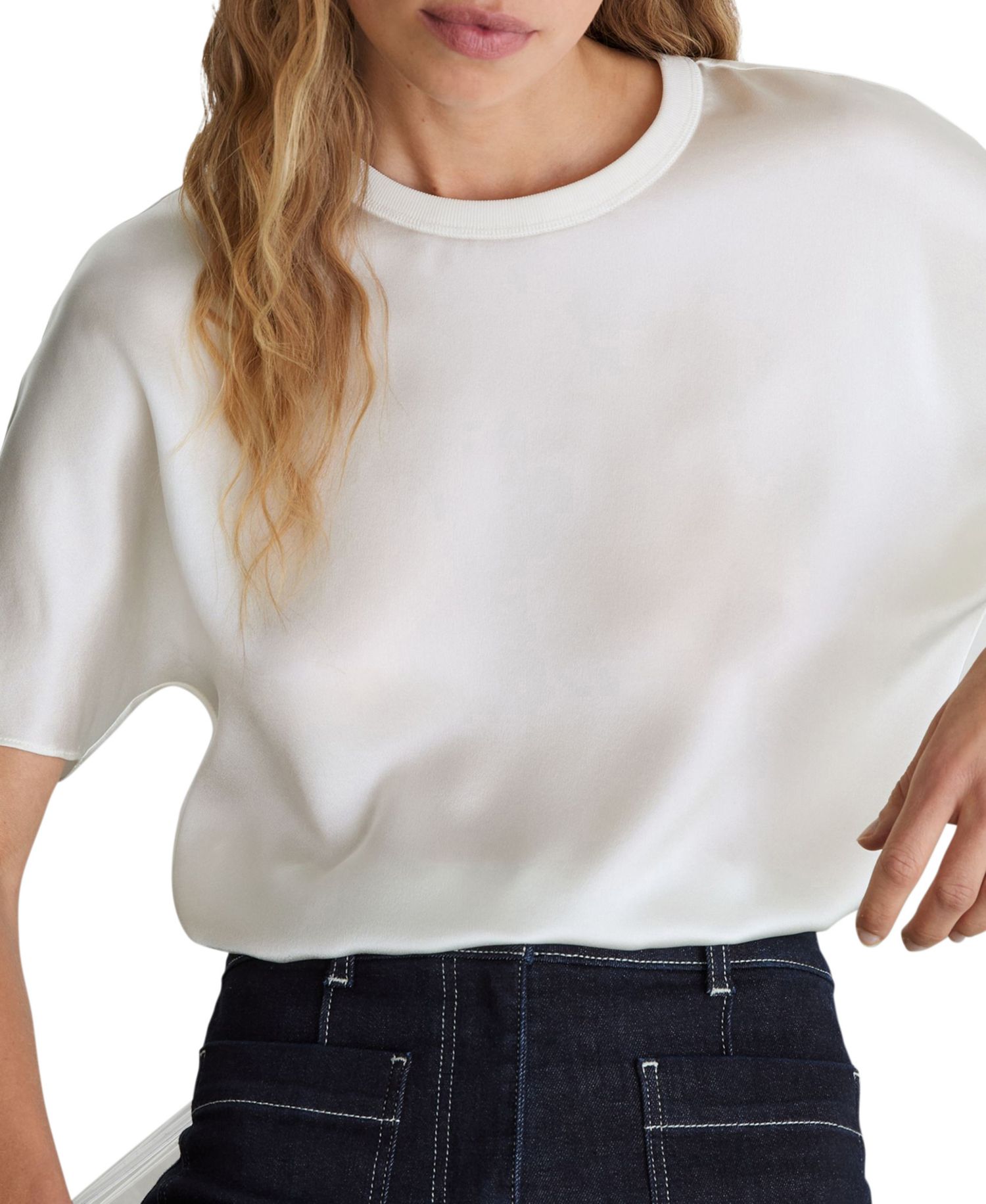 Women's Lena Silk Shortsleeve Top