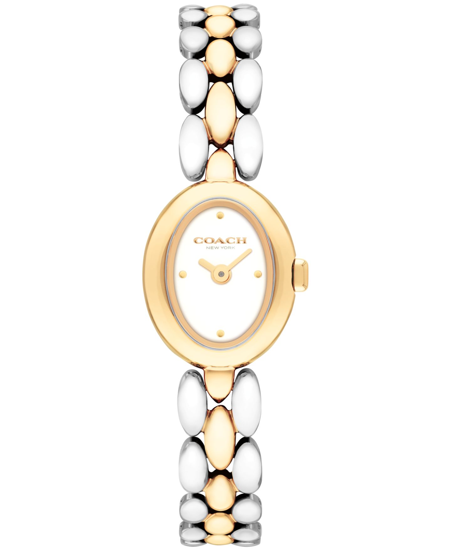 Женские часы COACH Sammy Two-Tone Stainless Steel Bracelet Watch 18mm — фото 1