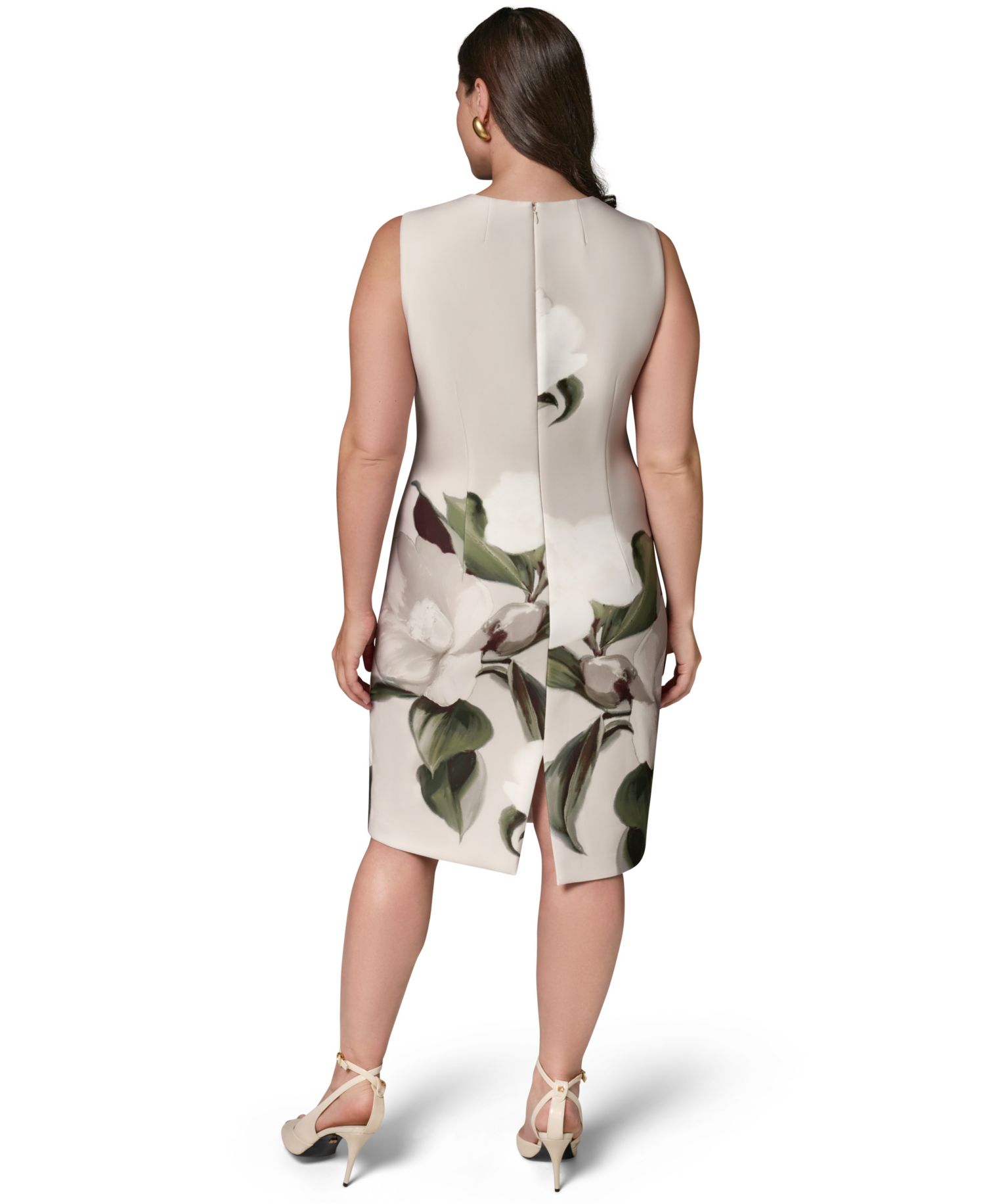 Plus Size Square Neck Dress