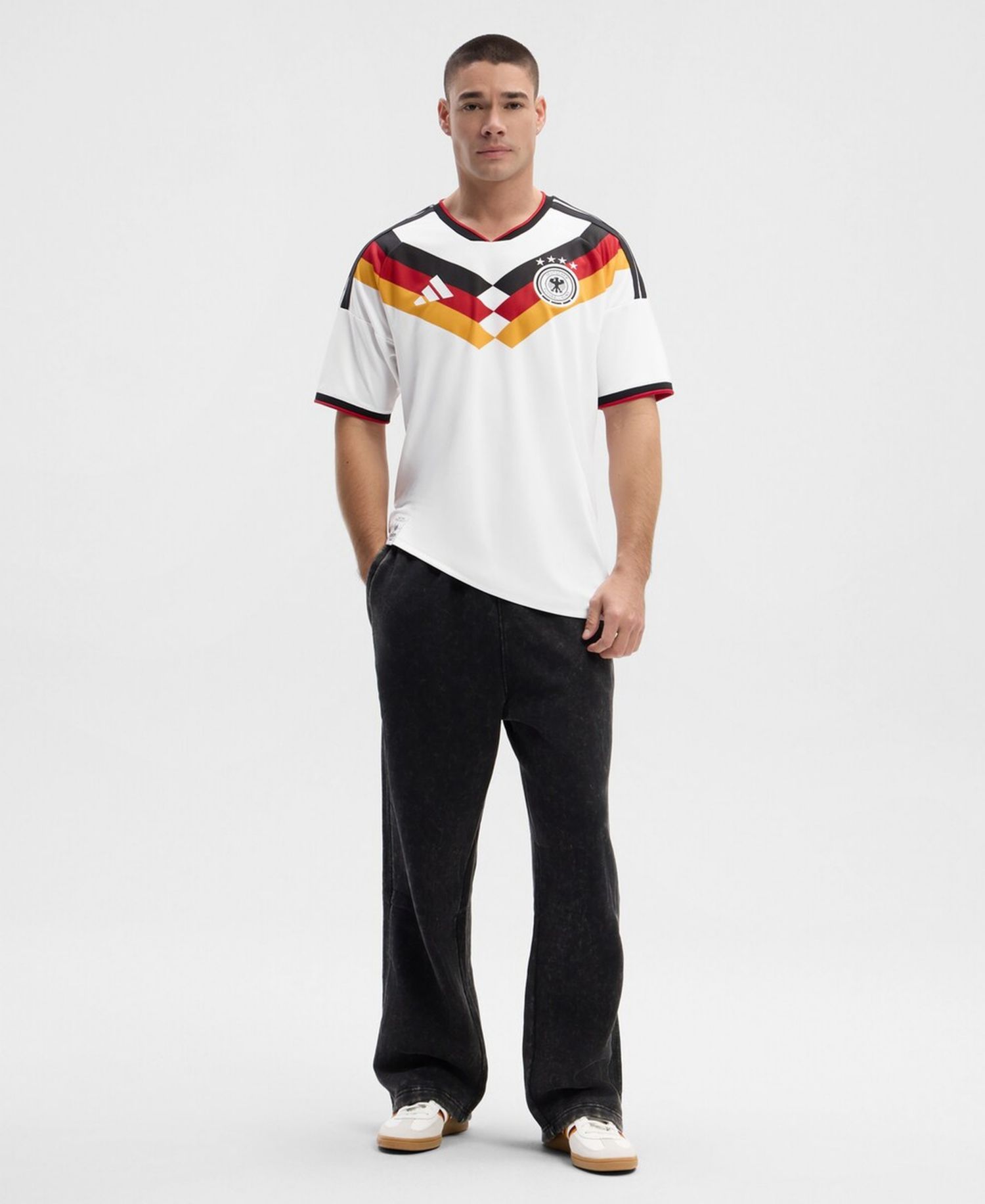Men's White Germany National Team FIFA x World Cup 2026 Home Replica Jersey