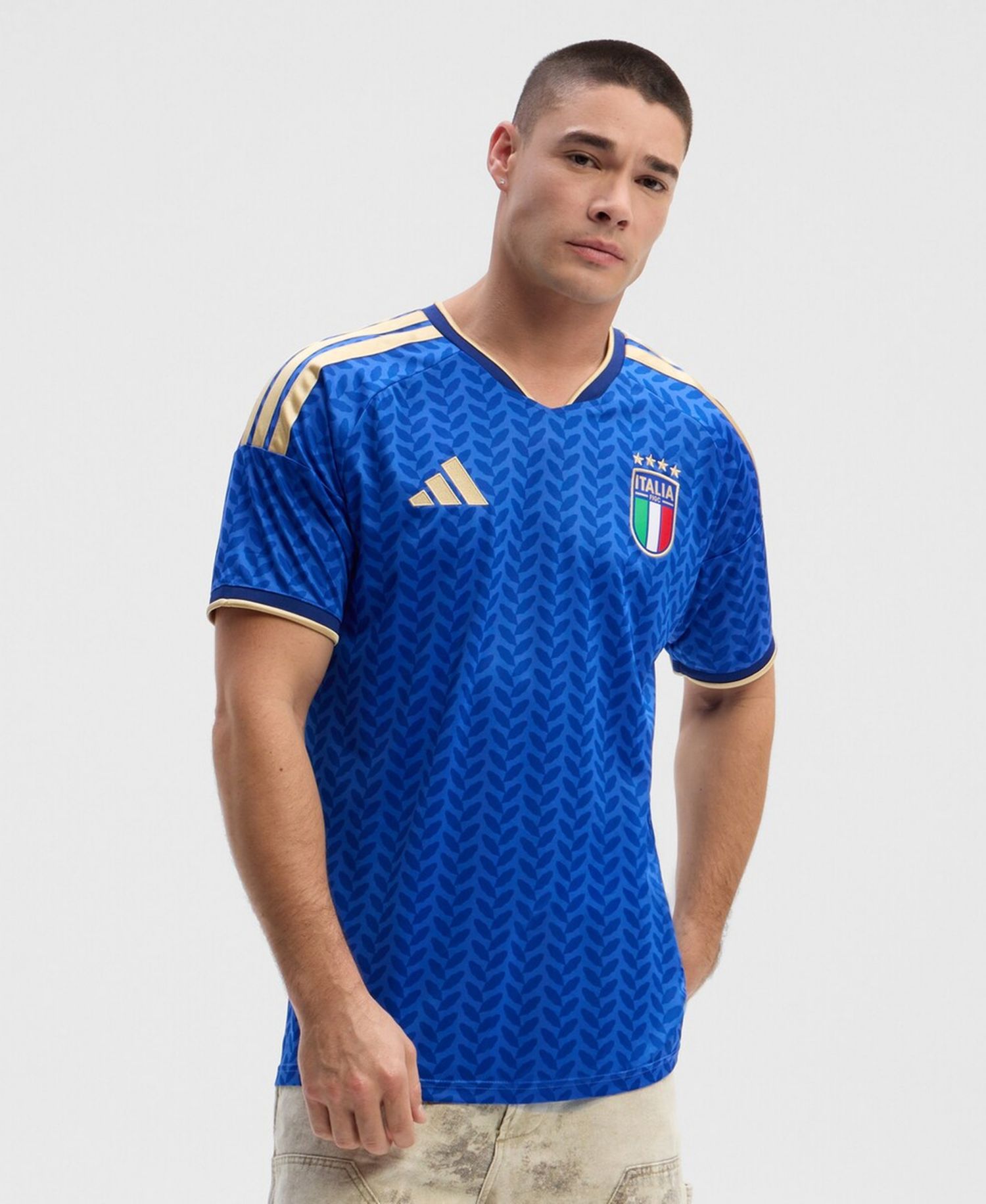 Men's Blue Italy National Team FIFA x World Cup 2026 Home Replica Jersey