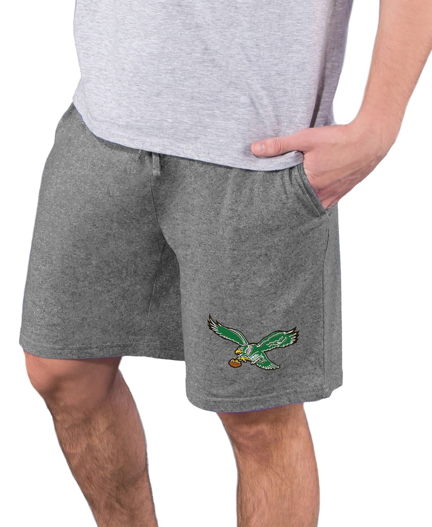 Men's Charcoal Philadelphia Eagles Quest Knit Jam Shorts