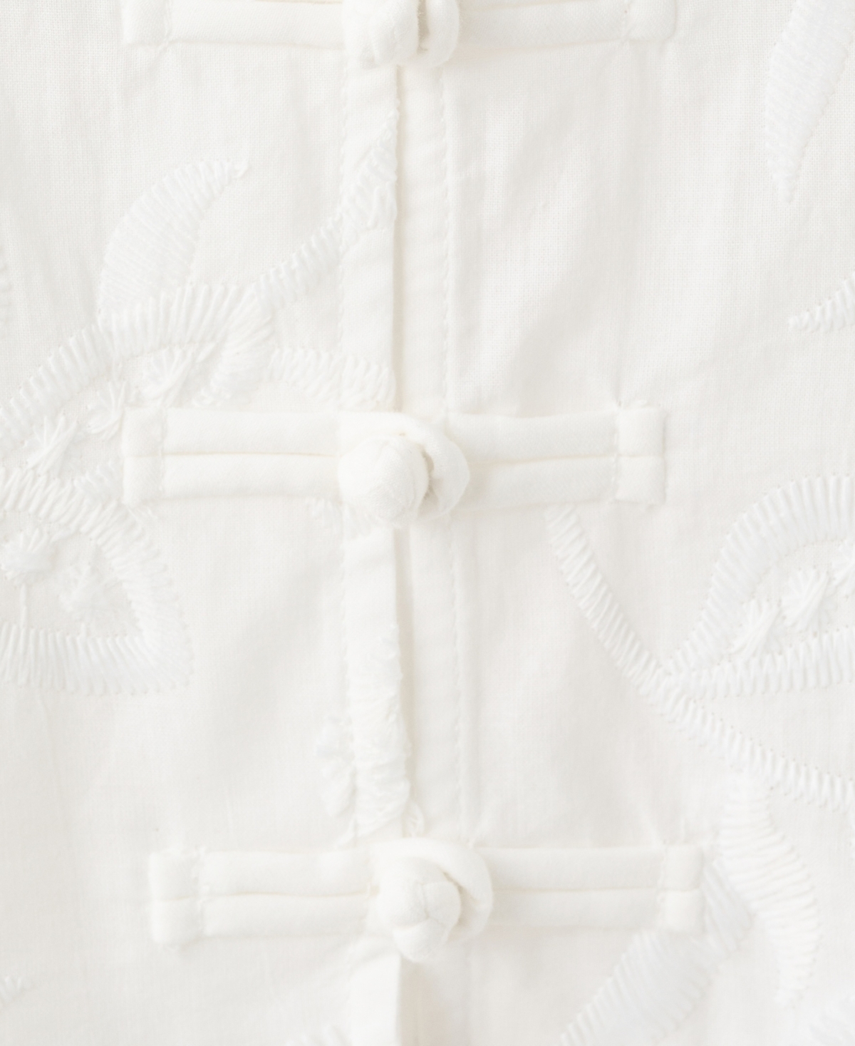 Mango Women's Embroidered Puff-Sleeve Blouse