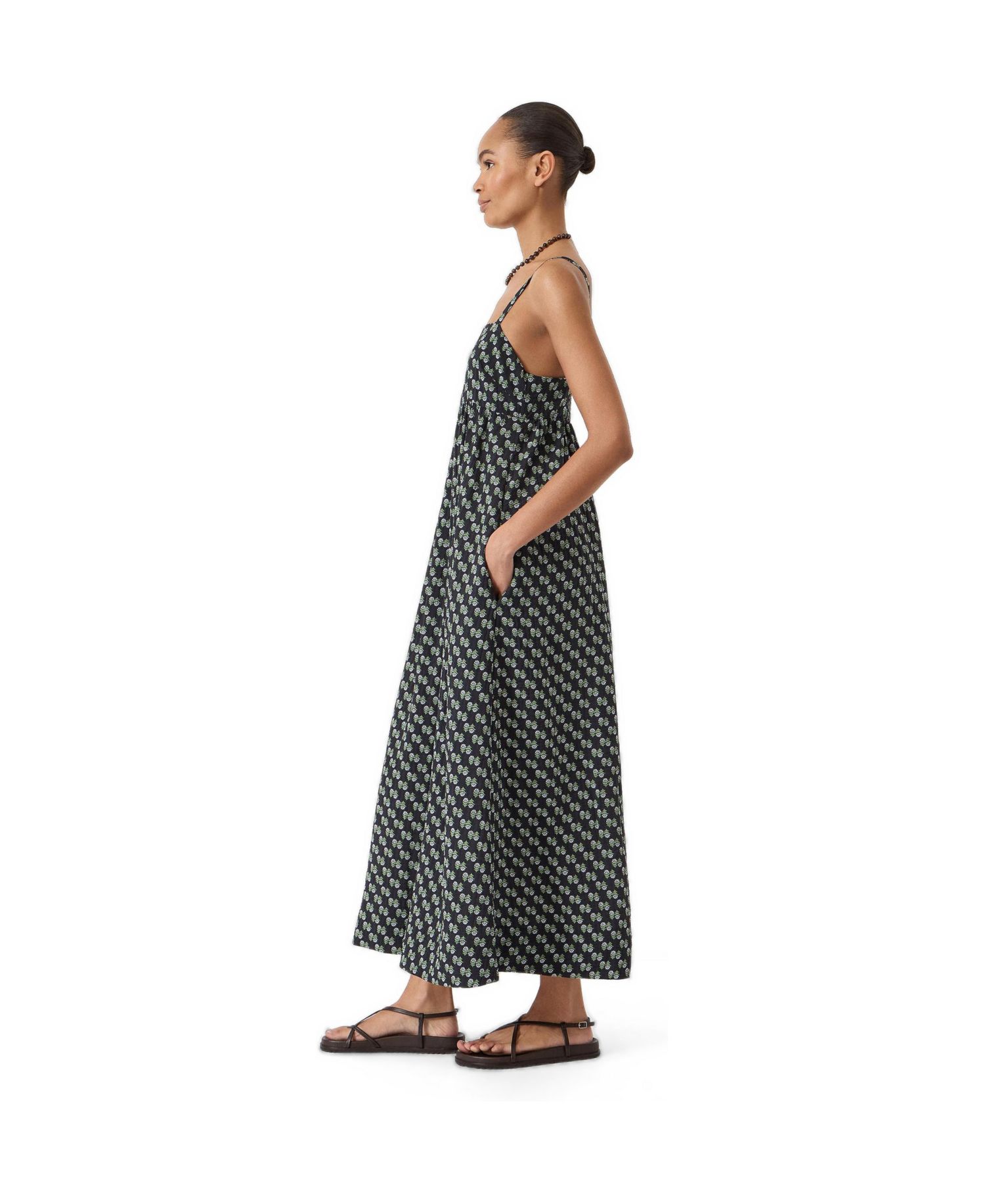 Women's Nami Crinkle Gathered Maxi Dress