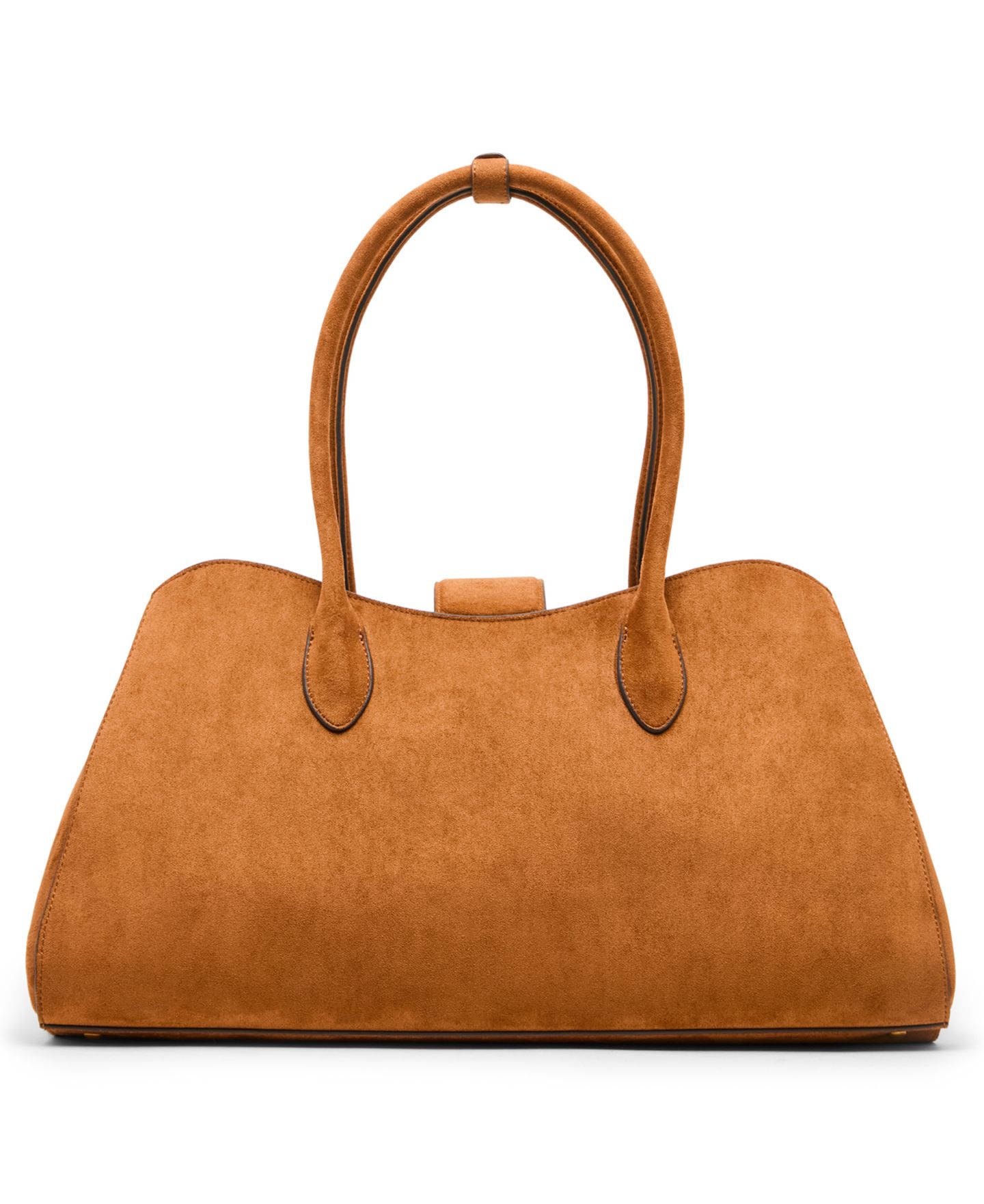 Женская сумка Steve Madden Aurelia Magnetic Snap Extra-Large Shoulder Handbag, цвет: Табачный — фото 2