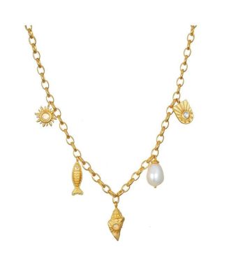 Blessings of the Sea Multi Charm Necklace