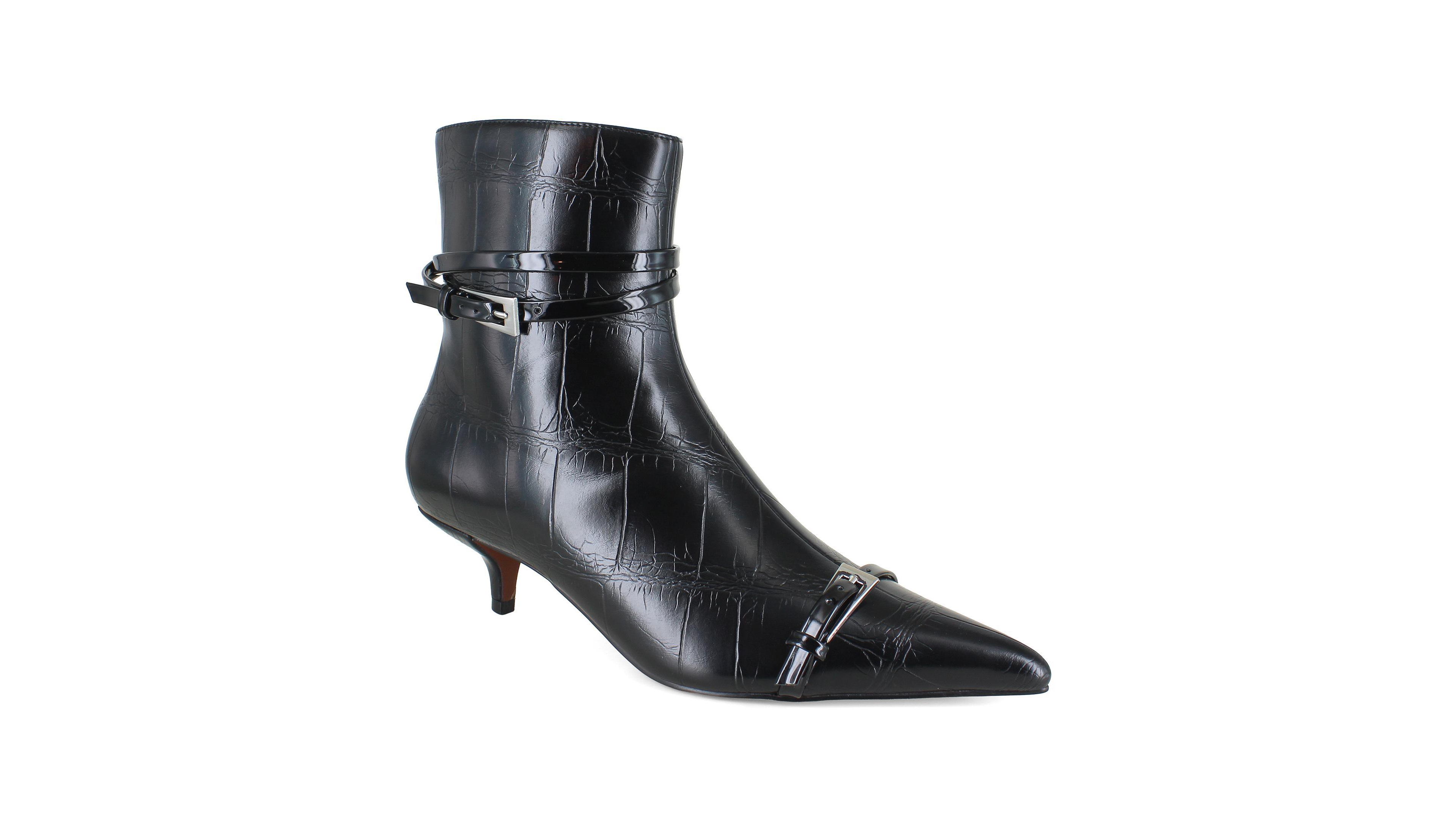 Bcbg Women's Laurie Kitten Heel Bootie