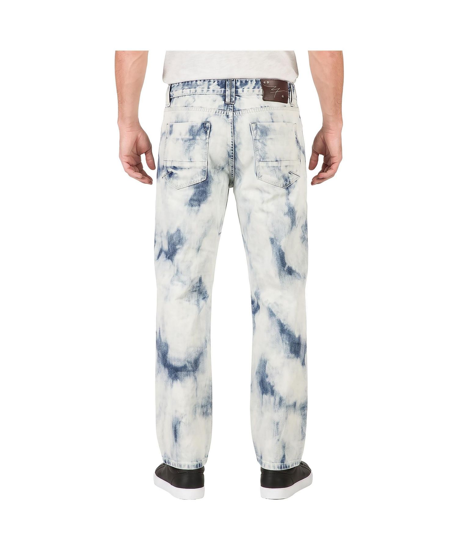 Men's Relaxed Straight Ultra Bleached Jeans