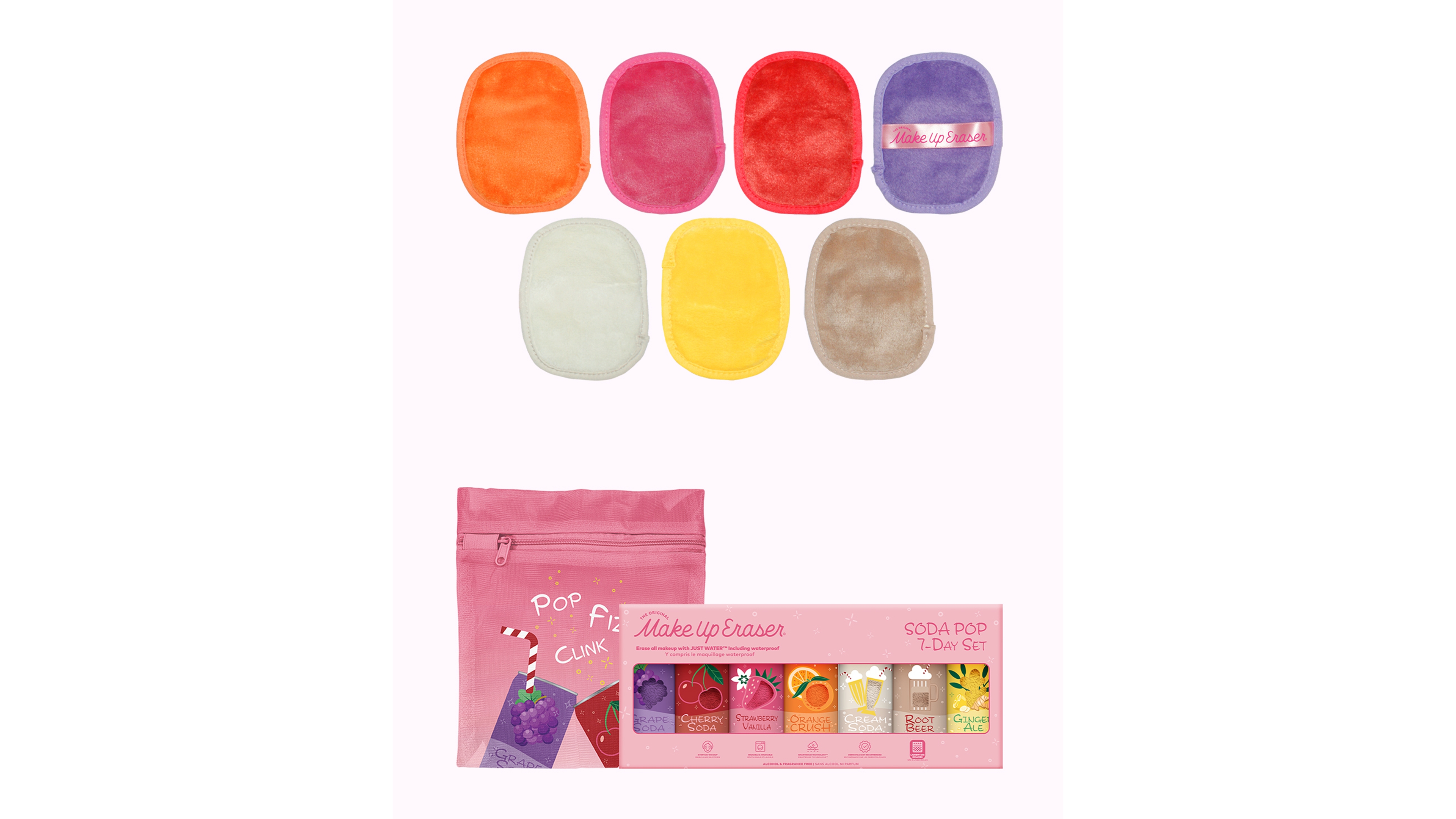 MakeUp Eraser 8-Piece Soda Pop 7-Day Set