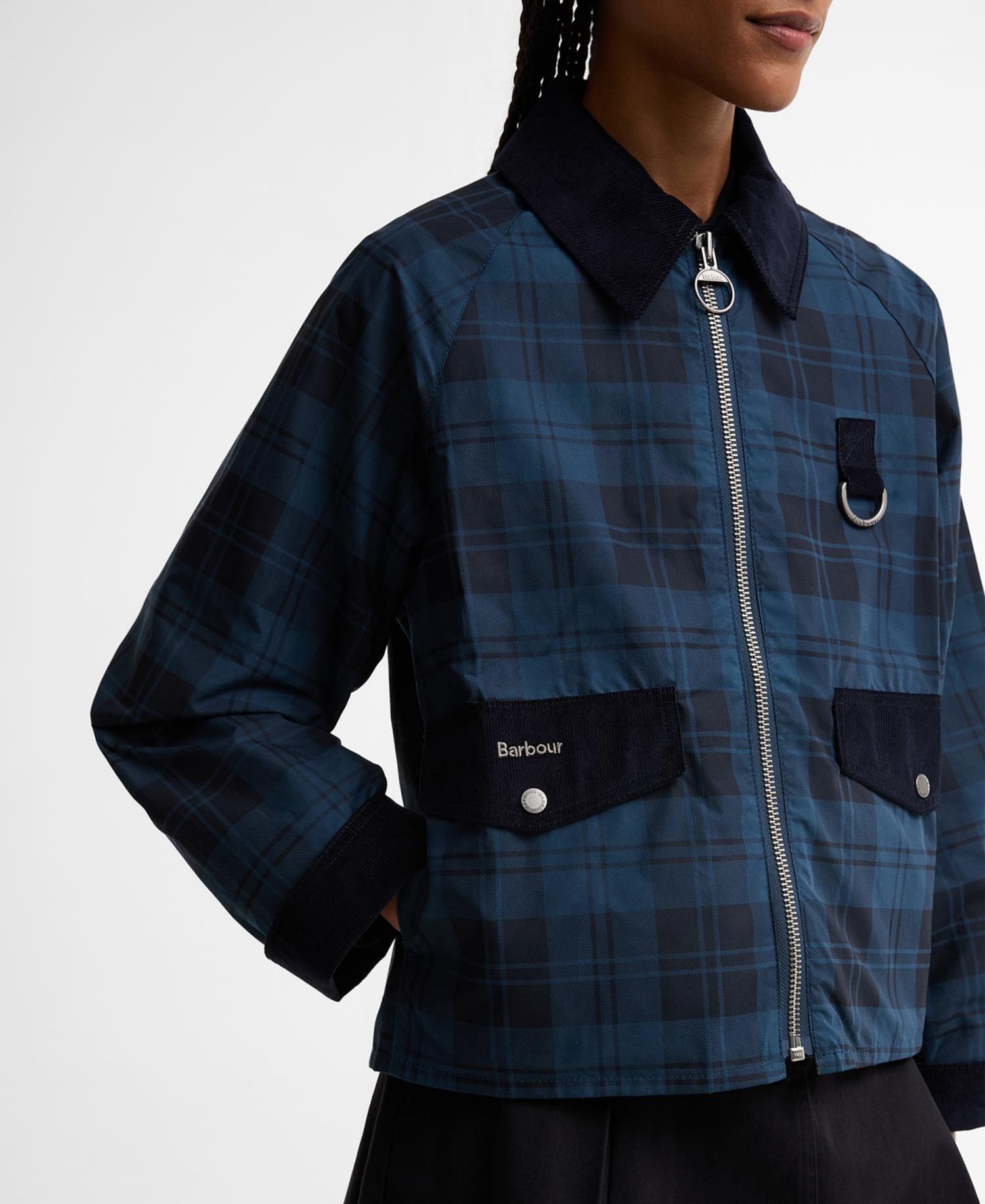 Women's Baiton Cord Collar Casual Jacket
