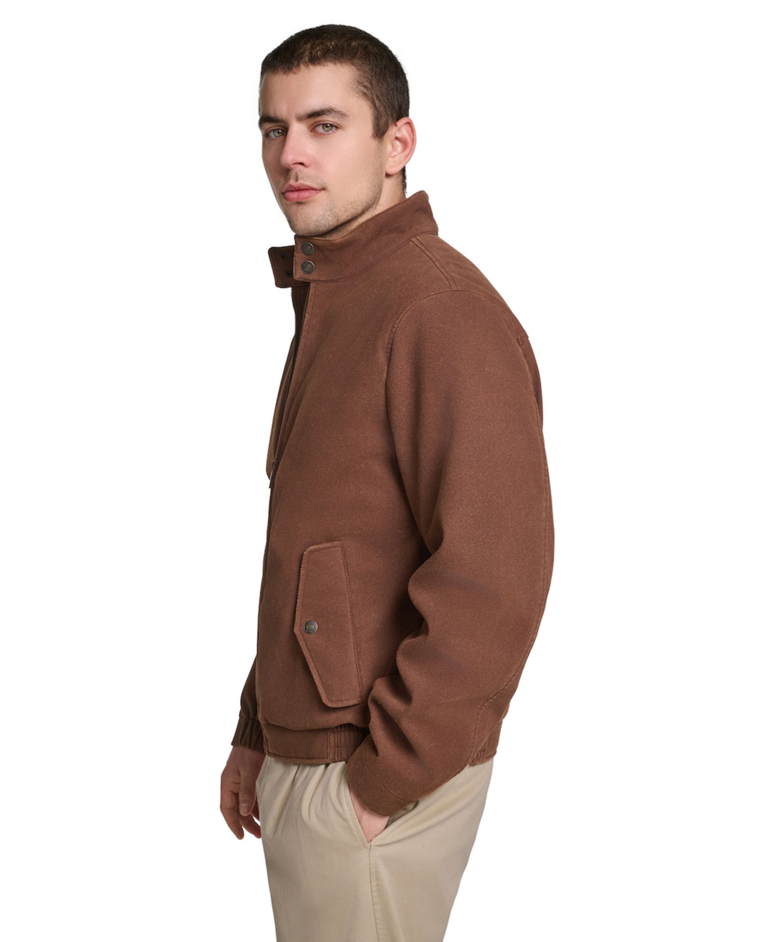 Men's Herrington Classic-Fit Zipper Bomber Jacket