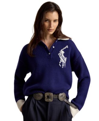 Women's Big Pony Rugby Sweater