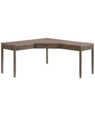 Frandlyn 64" Wood L-Shaped Desk
