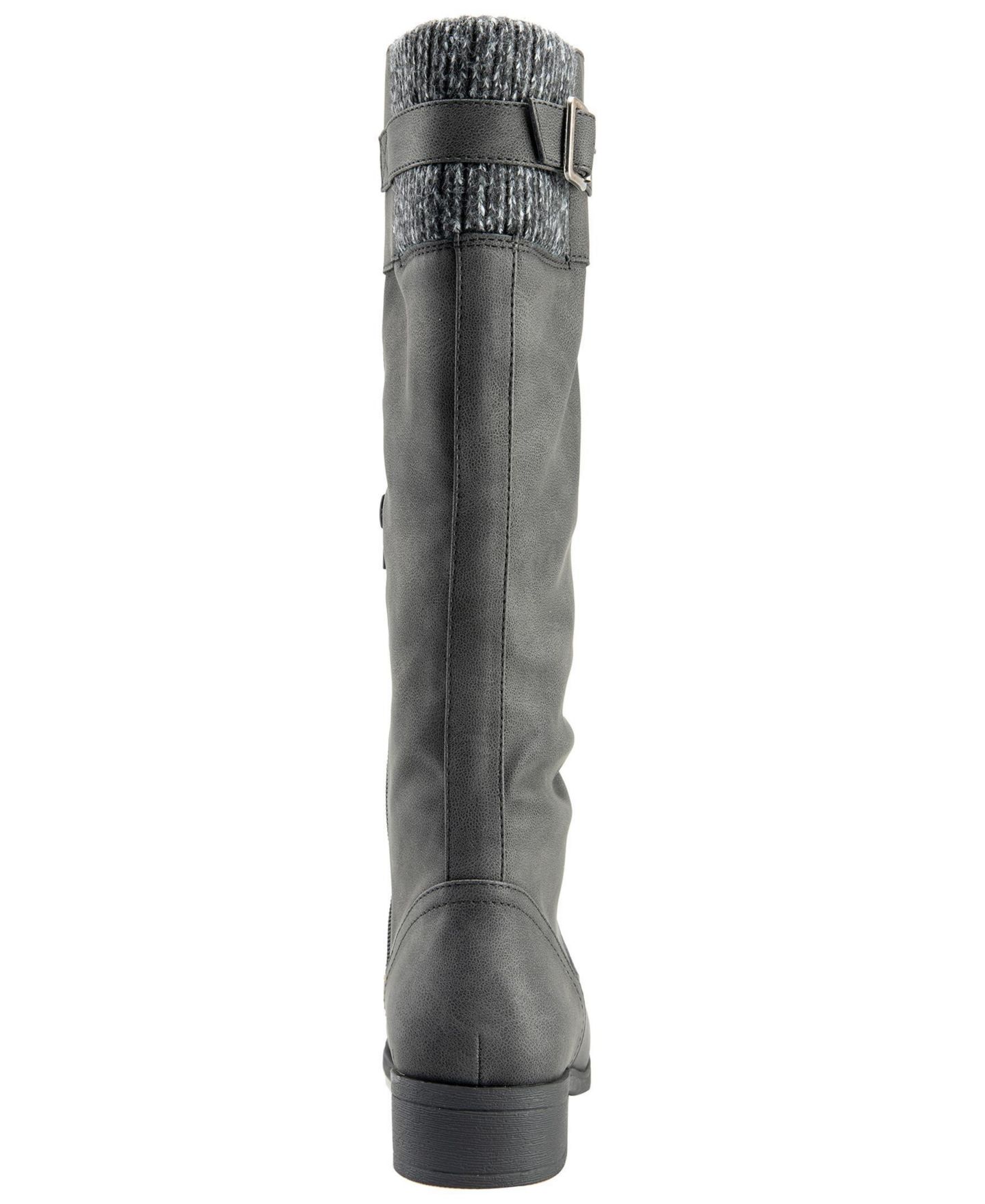 Женские ботинки Kensie Monica Riding Boot, цвет: Чёрный — фото 3