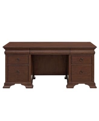 Nelman 68" Wood Executive Desk