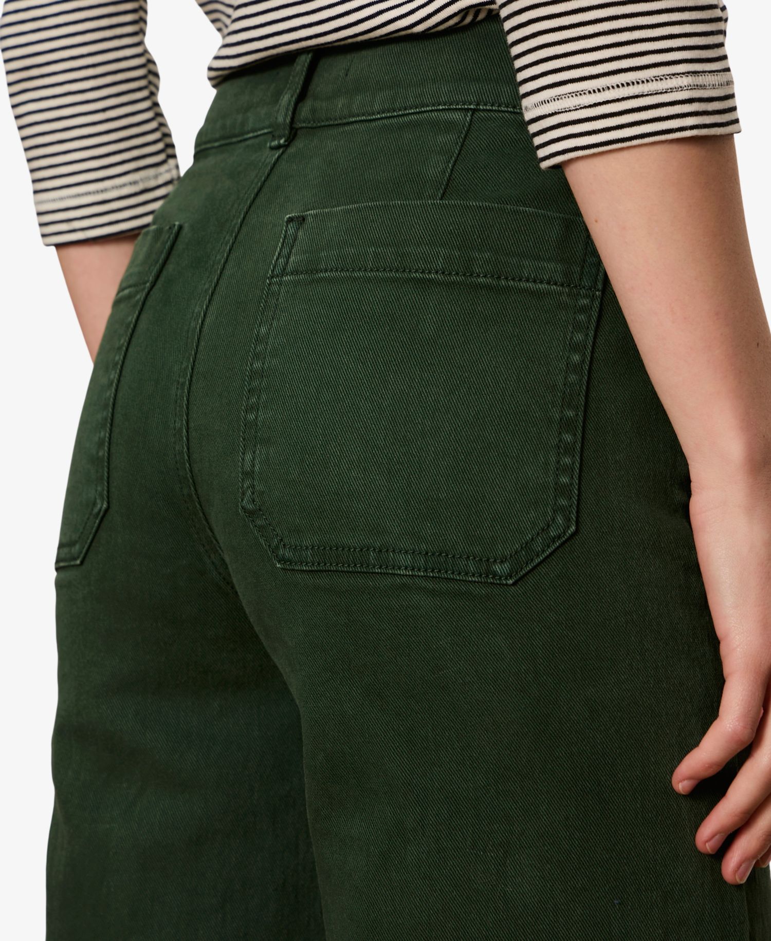 Petite Chelsea Wide-Leg Jeans