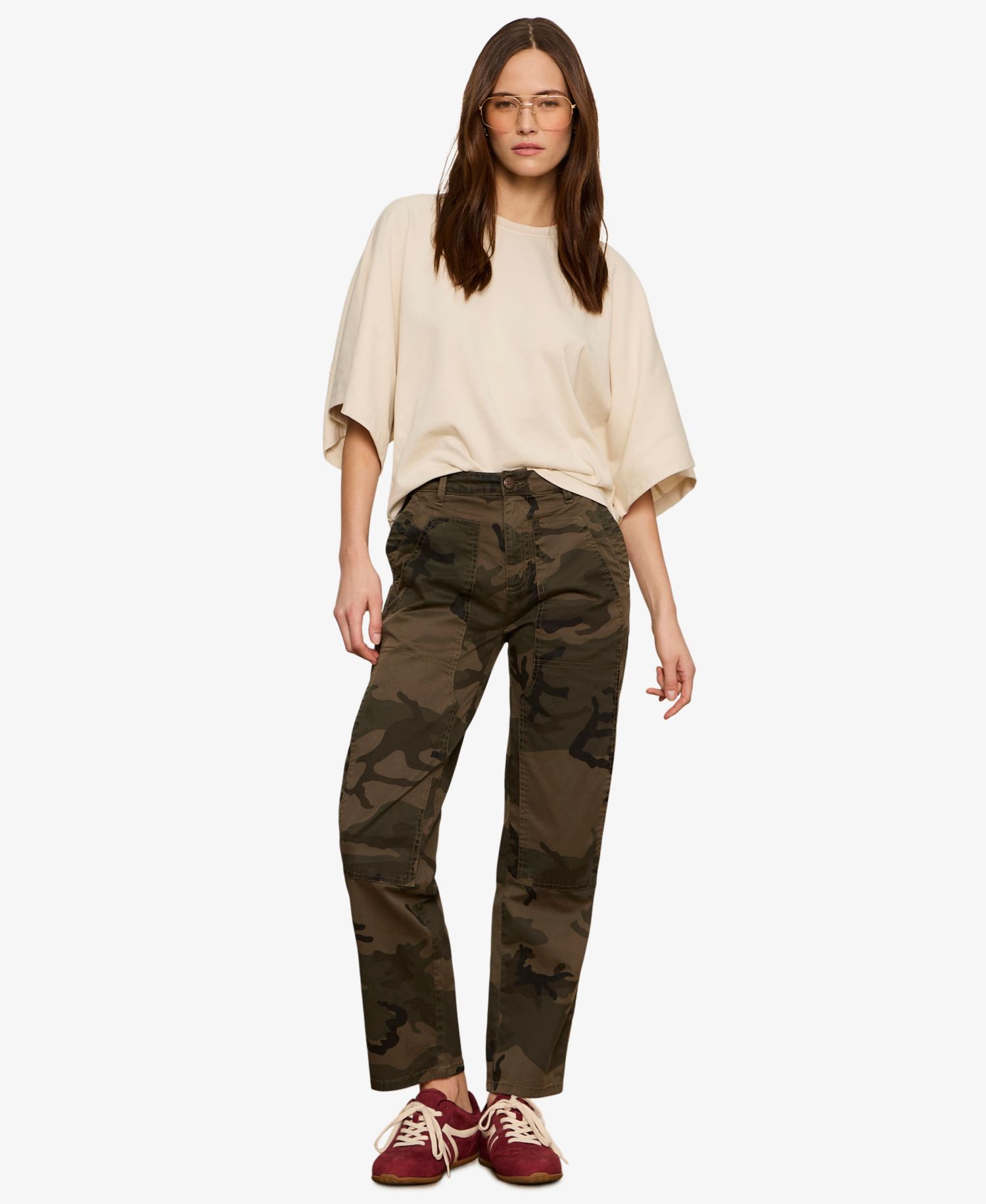 Petite Riot Tapered Ankle Pants