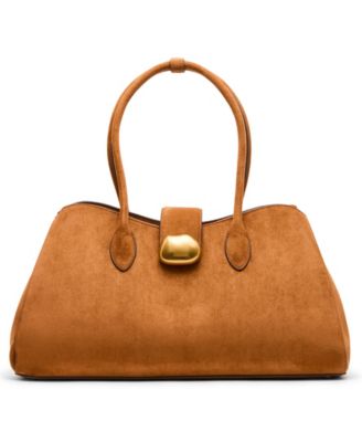 Aurelia Magnetic Snap Extra-Large Shoulder Handbag